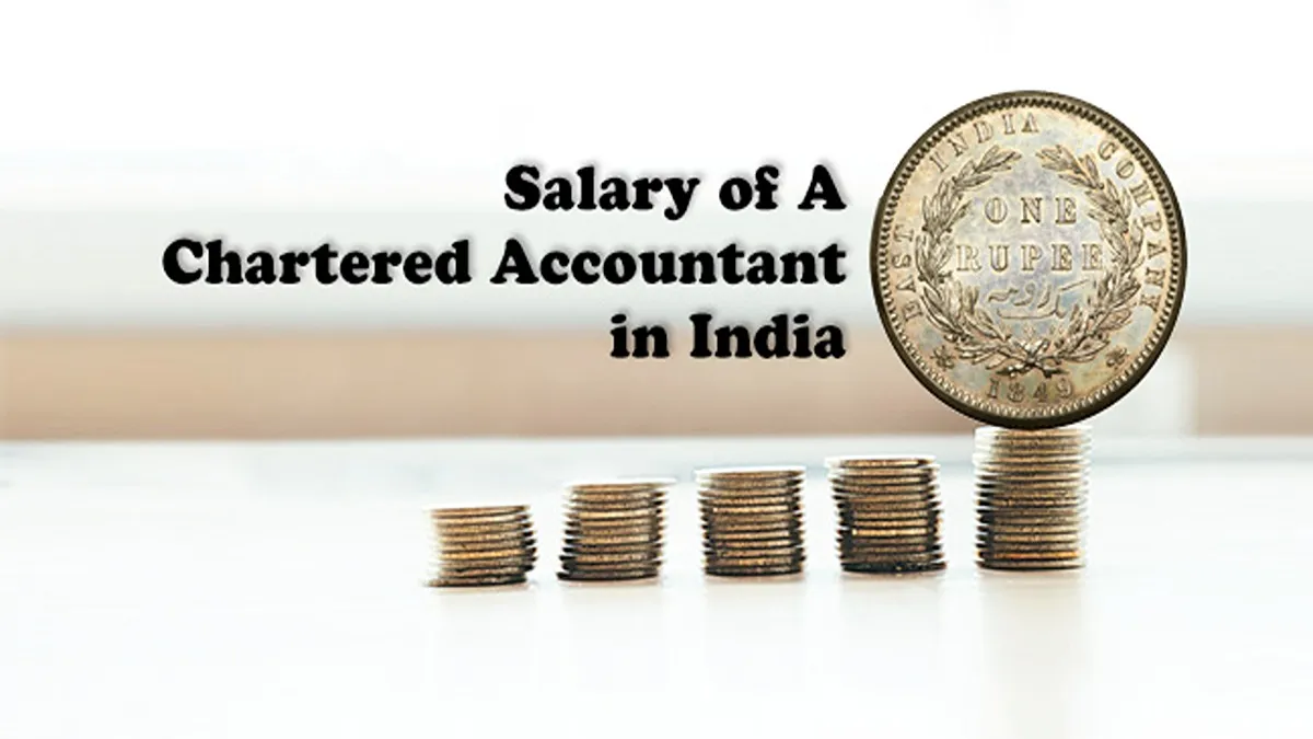 CA Salary in India: Chartered Accountant Monthly Earnings 