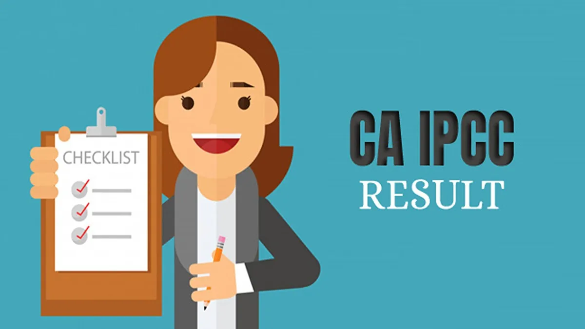 image showing 'CA IPCC Result Declared Result Date, Topper, Pass Percentage'