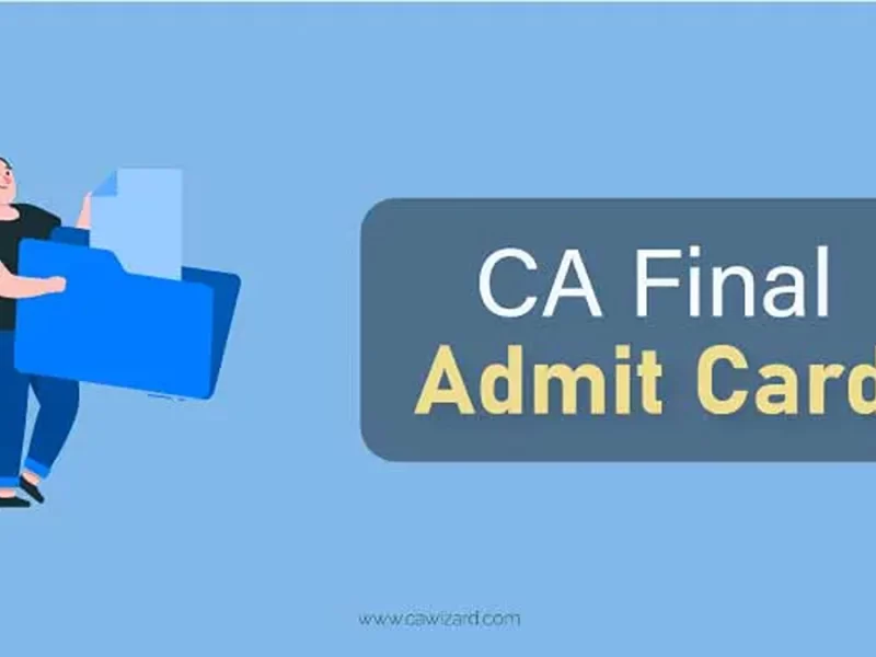 ICAI CA Final Admit Card