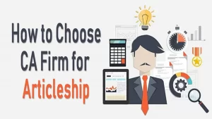 CA Firm for Articleship