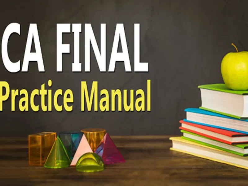 CA Final Practice Manual for in PDF