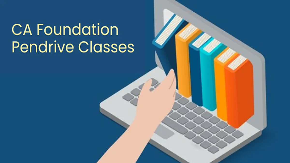CA Foundation Pendrive Classes for all subjects