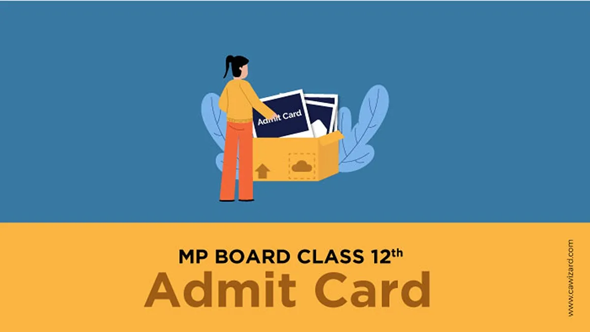 MP Board Class 12th Admit Card