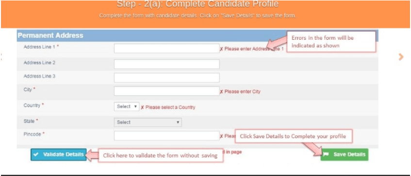 CA foundation application form 2020