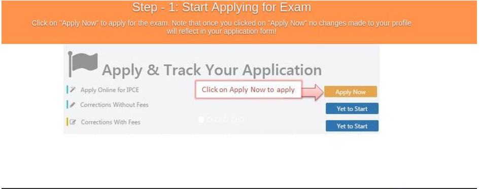 CA  application form
