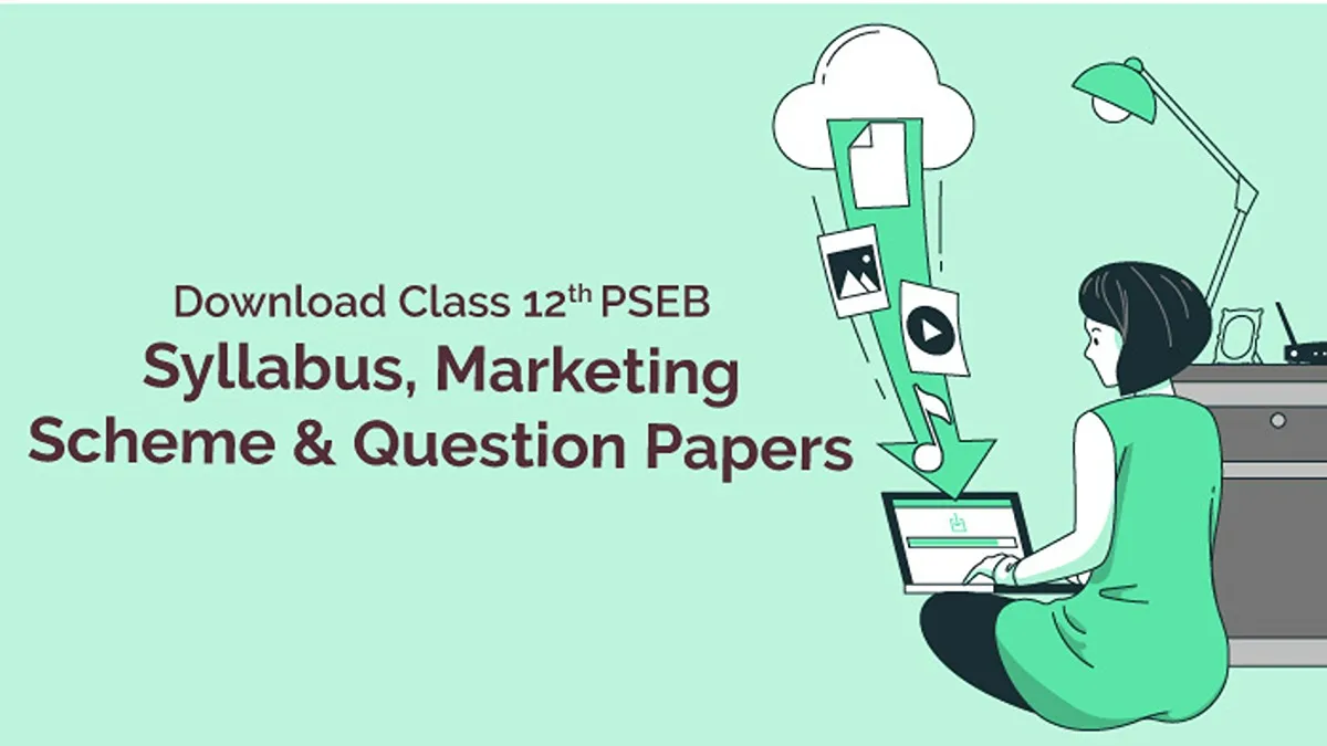 Download class 12th PSEB Syllabus Marketing scheme Question Paper