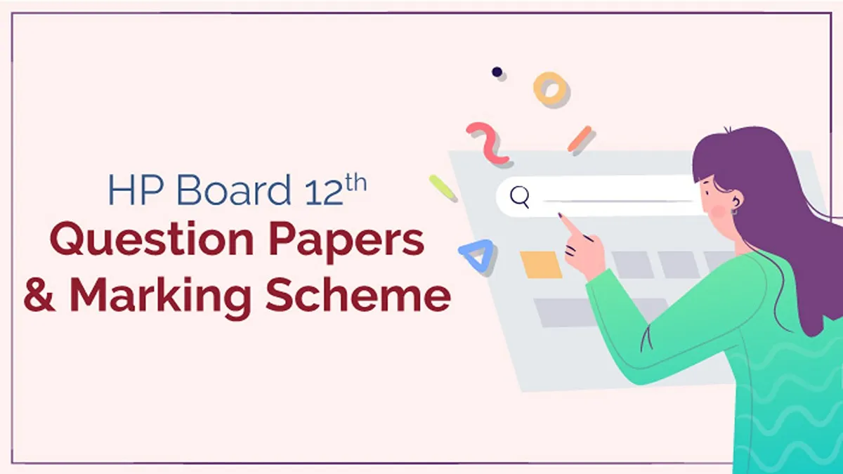 HP Board 12th Question Papers and Marking scheme
