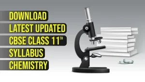 CBSE Class 11 Syllabus Chemistry