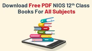 NIOS 12th Class Books For All Subjects