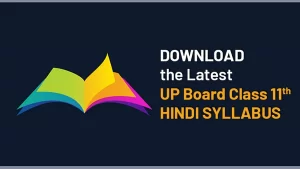 Latest UP Board Class 11 Hindi Syllabus