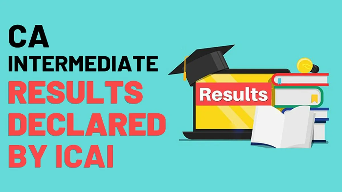 CA Intermediate Results Jan 2021 Declared by ICAI