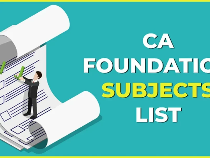 Check Out the CA Foundation Subjects List