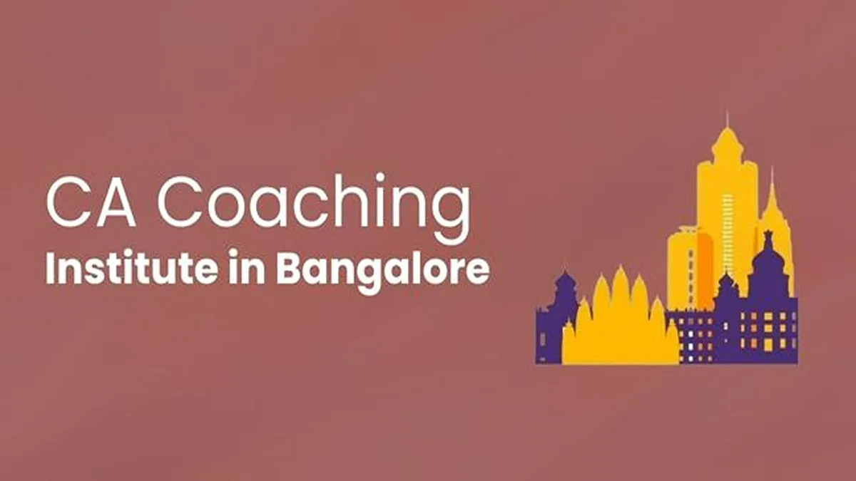 CA Coaching Institute in Bangalore