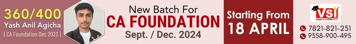 CA Foundation June 2024 New Bactch 28March