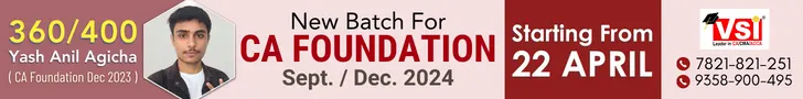 CA Foundation June 2024 New Bactch 28March