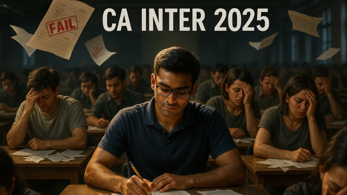 Why 78% of CA Inter Aspirants Fail – 7 Costly Mistakes Students Still Make in 2025