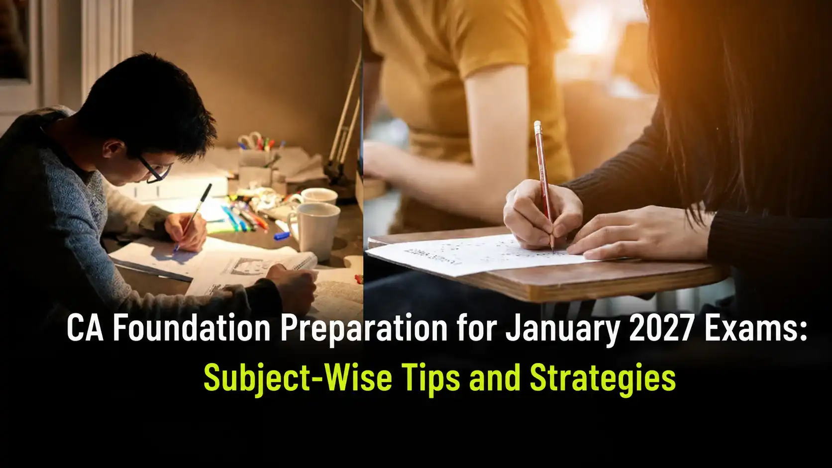 How To Prepare For CA Foundation Jan 2027 Exams