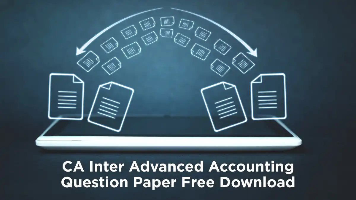 ca inter advance accounting question paper free download
