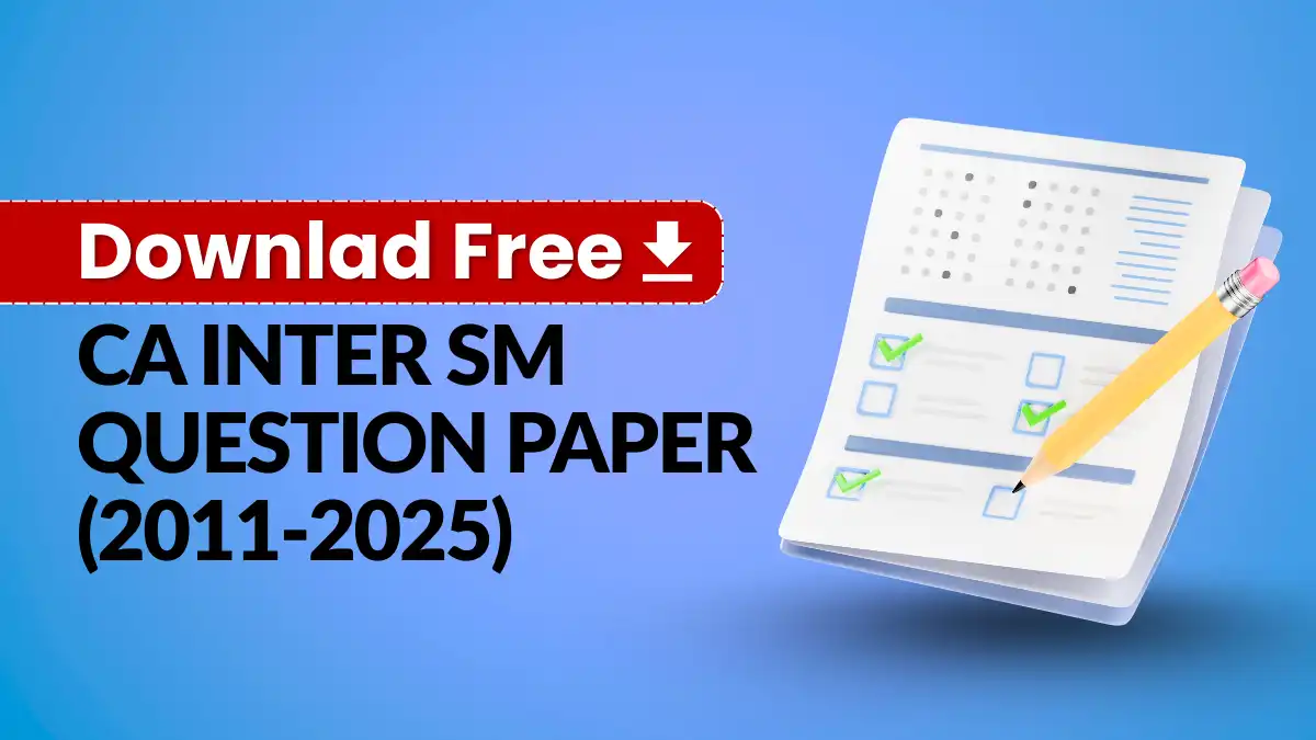 Download ca sm question paper