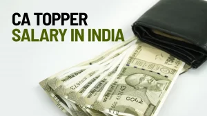 ca topper salary in India